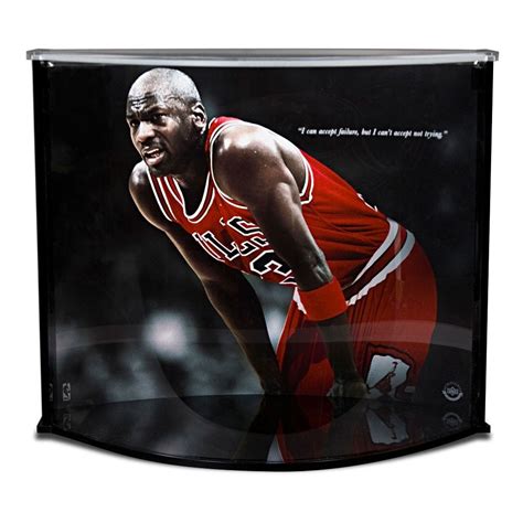 Art Country Canada - Micheal Jordan Signed Basketball failer quote Art