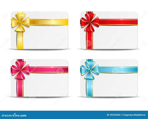 Set of gift cards stock vector. Illustration of birthday - 29355656