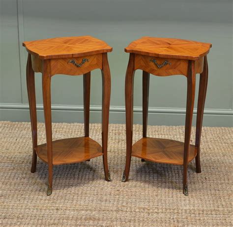 Antique Wood End Tables | ist-internacional.com