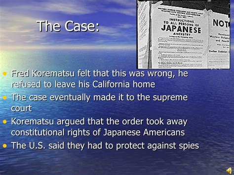 Korematsu vs. United States