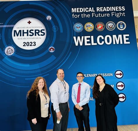 Military Health System Research Symposium - August 13 – 15 2023 - Levi Lab | Center for ...