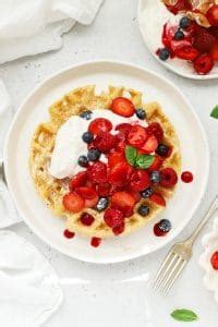 Easy Gluten-Free Belgian Waffles (Light & Fluffy!)