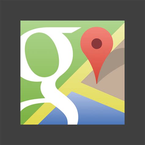 Vector Google Maps icon | TrashedGraphics