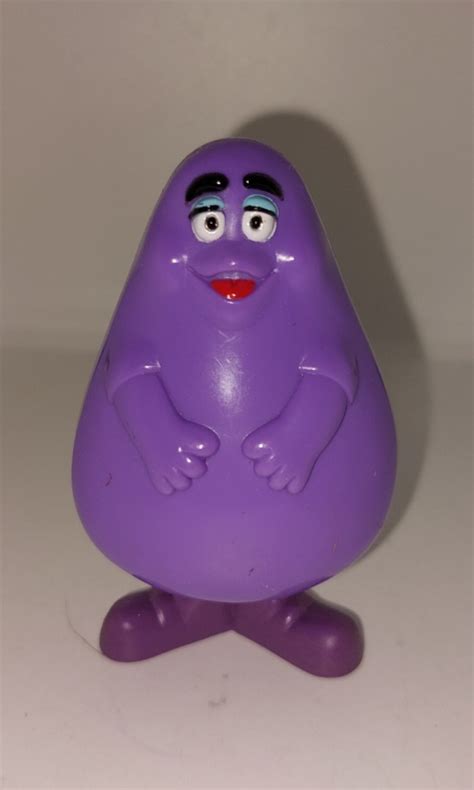 2000 Mcdonald's Happy Meal Grimace Collectible Plastic Toy Figure Mcdo Collection, Hobbies ...