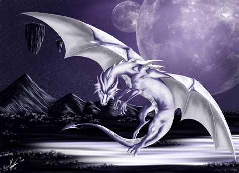 Moon Dragon by Caterang8 on DeviantArt