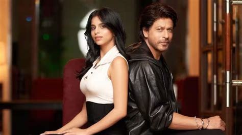 ShahRukh Khan with his daughter Suhana for a film | cinejosh.com