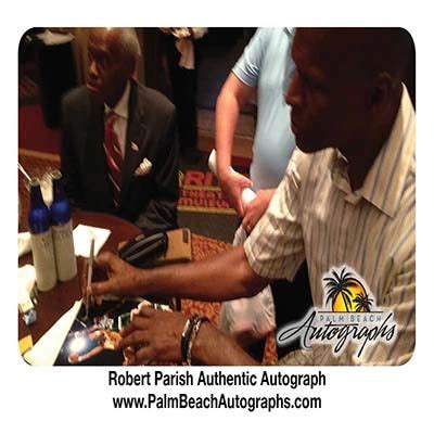 Robert Parish – Palm Beach Autographs LLC