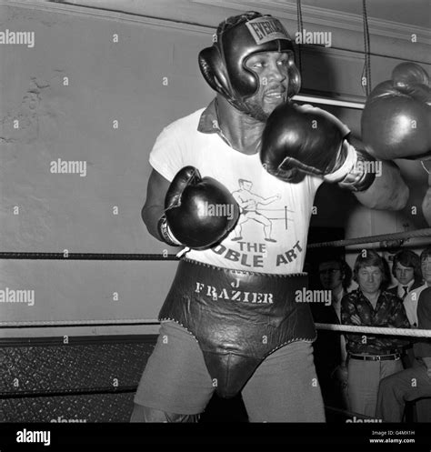 Boxing - Heavyweight - Joe Frazier v Joe Bugner - Joe Frazier Training ...