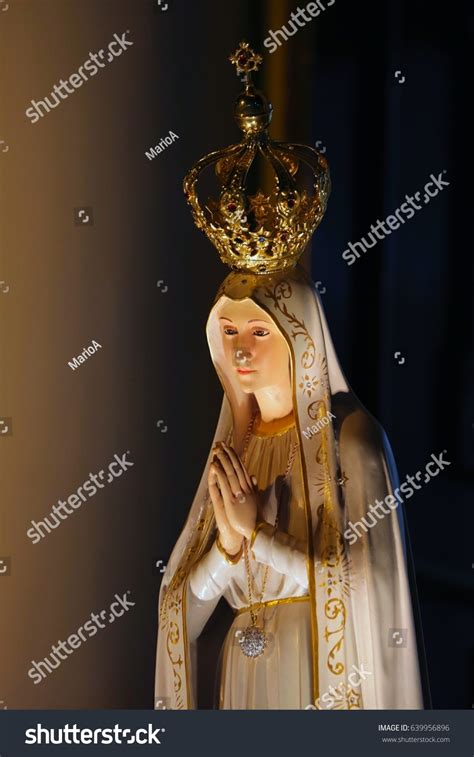 Procession Blessed Virgin Mary Our Lady Stock Photo 639956896 ...