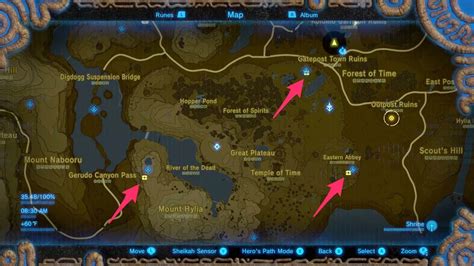 Fairy Fountain, Zelda Breath, Location Map, Breath Of The Wild, Polygon ...