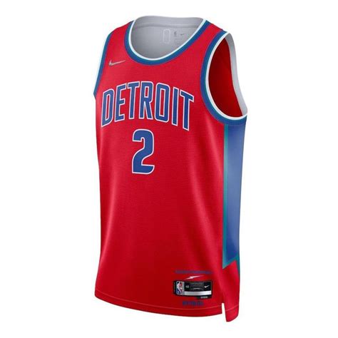 Nike x NBA Detroit Pistons Jerseys 'Cade Cunningham 2' DB4026-659