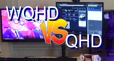 WQHD VS. QHD, The Main Differences: Screen Resolution Comparison - My Audio Lover