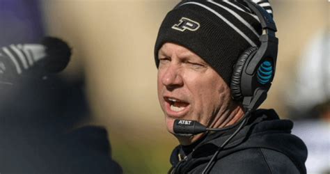 Jeff Brohm : r/Purdue