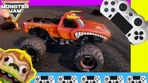 Monster Jam Monster Trucks Video Game Gameplay for Kids - YouTube