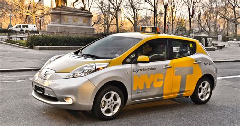 Electric-Taxi Experiment to Begin in New York - The New York Times