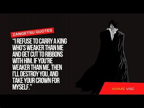 12 Greatest Zangetsu Quotes for Fans Of Bleach - YouTube