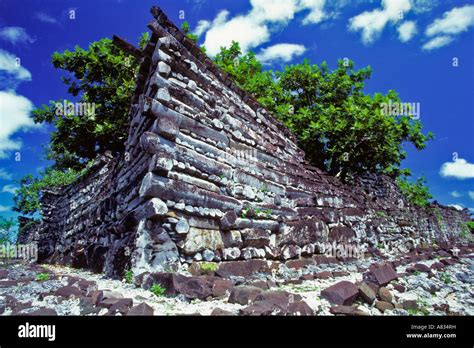 The ruins of Nan Madol, Pohnpei, Micronesia Stock Photo - Alamy