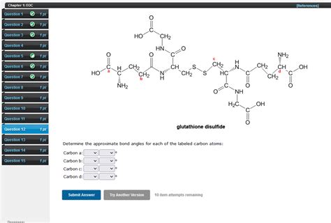 Solved Determine the approximate bond angles for each of the | Chegg.com | Chegg.com