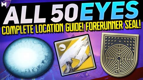 Savathun's Eyes Complete Guide LOCATIONS | Forerunner Seal | 50 Eyes Hive God Optometrist ...