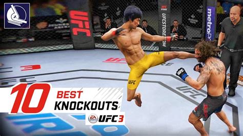 EA Sports UFC 3 - Top 10 Best Knockouts - YouTube