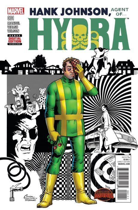 Hank Johnson: Agent of Hydra 1 (Marvel Comics) - Comic Book Value and Price Guide