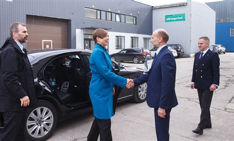 The President of Estonia Mrs. Kersti Kaljulaid visits Estelon - Gallery - Estelon