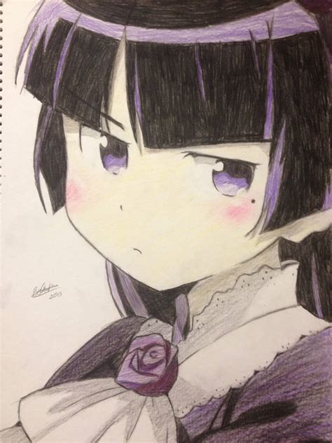 Kuroneko Traditional Fan Art by exateneo34 on DeviantArt