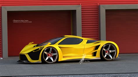 Render: Scorpion Supercar by Thebian Concepts - GTspirit