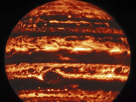 Jupiter great red spot: Jupiter images under infrared ultraviolet ...