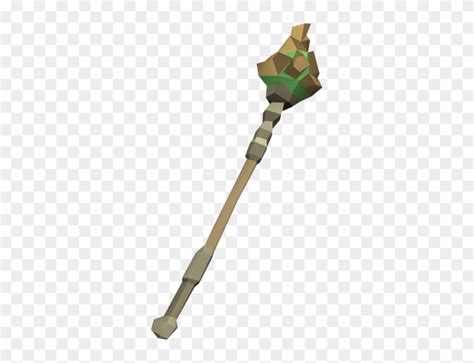 Empowered - Runescape Earth Staff - Free Transparent PNG Clipart Images Download