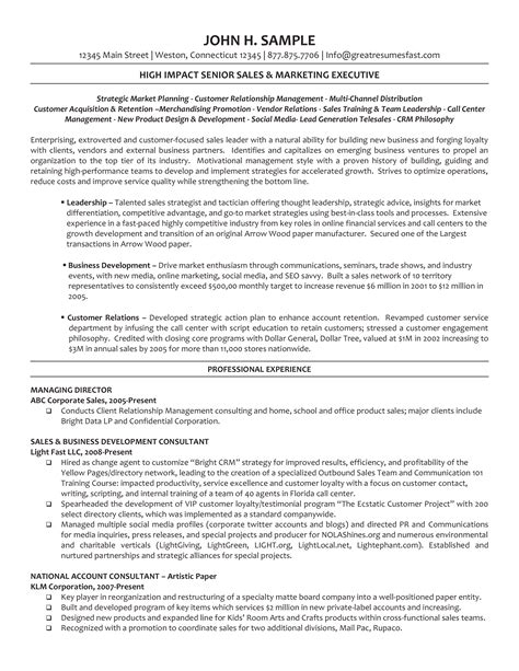 Executive Managing Director Resume - How to draft an executive Managing Director Resume ...