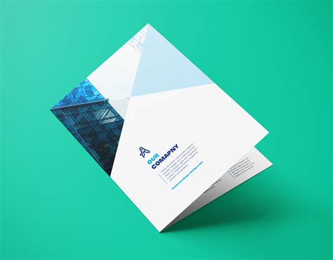 Free Bi-fold A4 Brochure Mockup PSD - Good Mockups