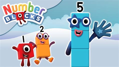 @Numberblocks- Games With 5 | Learn to Count - YouTube