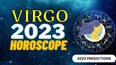 Virgo horoscope 2023 prediction - YouTube