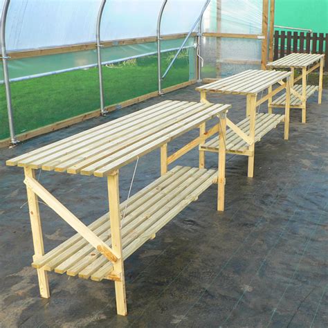 Trestle Staging Ideal for polytunnels and greenhouses