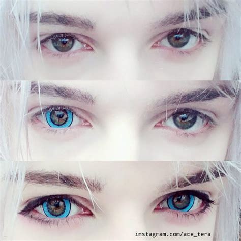 Vibrant Blue Contacts for Cosplay: I.Fairy Moonlite Blue — UNIQSO