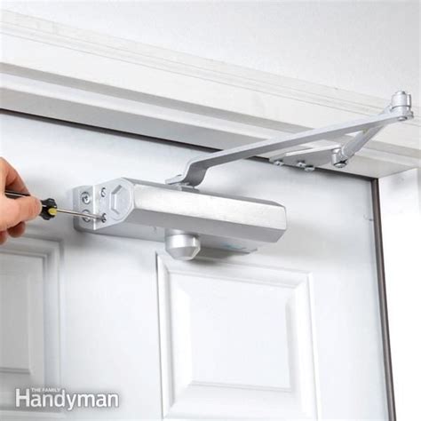 Install a Hydraulic Door Closer | The Family Handyman