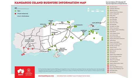 Kingscote Kangaroo Island Map