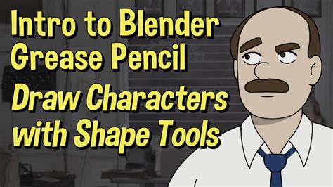 Create a 2D Character Using Shape Tools in Blender Grease Pencil ...