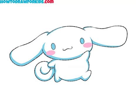 How to Draw Cinnamoroll - Easy Drawing Tutorial For Kids | Drawing tutorials for kids, Easy ...