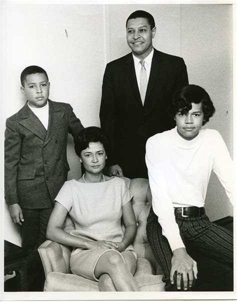 On the Banks of the Red Cedar| Clifton Wharton with Family, 1969