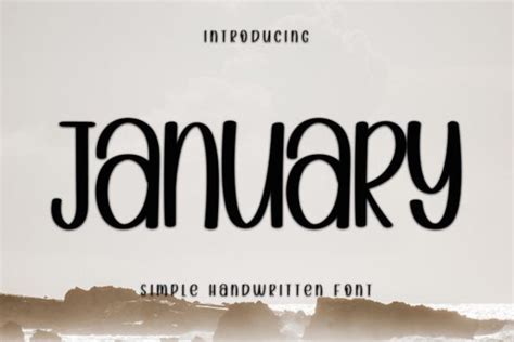 Download January Font Font for free | Font Style