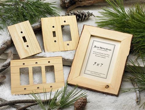 hand-carved switch plates | Rustic switchplates, Rustic switch plates, Lodge decor