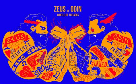 Zeus Vs. Odin on Behance