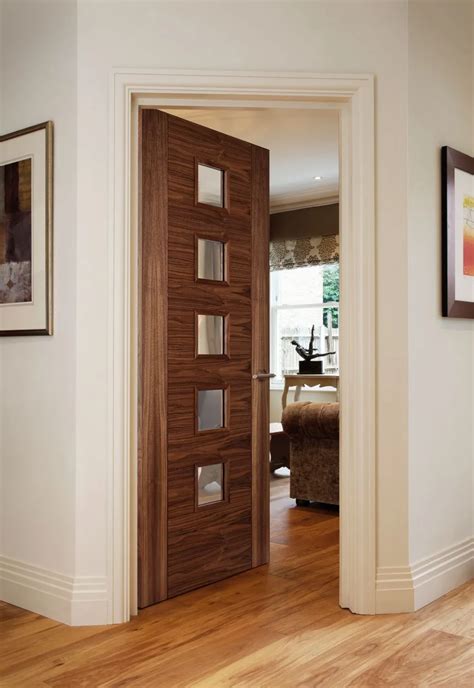 Forest Bright 5 Panel Interior Office Wood Door With Glass - Buy Office Wood Door With Glass ...