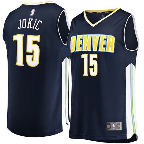 Denver Nuggets Jersey Jokic / Nike Nikola Jokic Denver Nuggets Navy ...