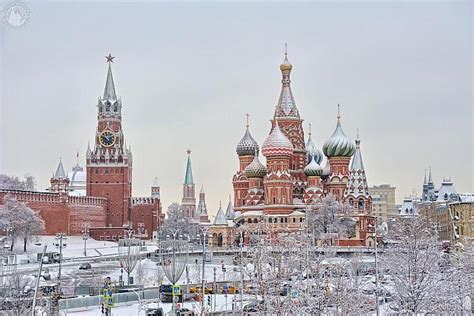 Main Moscow Attractions in Heavy Snowfall - ArtLook Photography