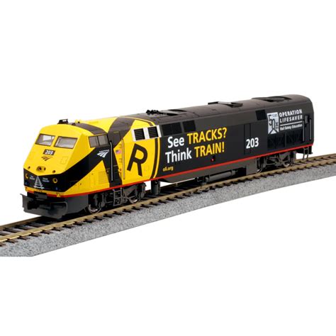 Kato HO P42 Amtrak "Operation Life Saver" #203 - Spring Creek Model Trains