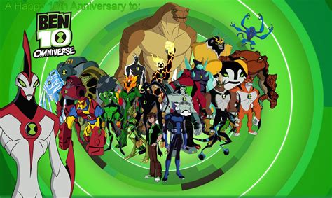 Happy 10th Anniversary to Ben 10: Omniverse! | My tribute wallpaper ...