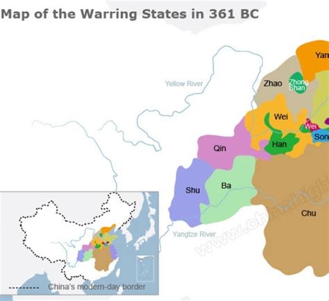 Shang Dynasty Map